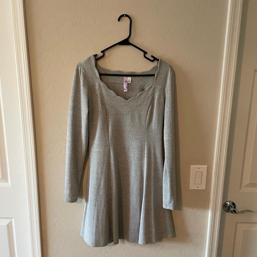 Francesca’s Long Sleeve Dress, Size M